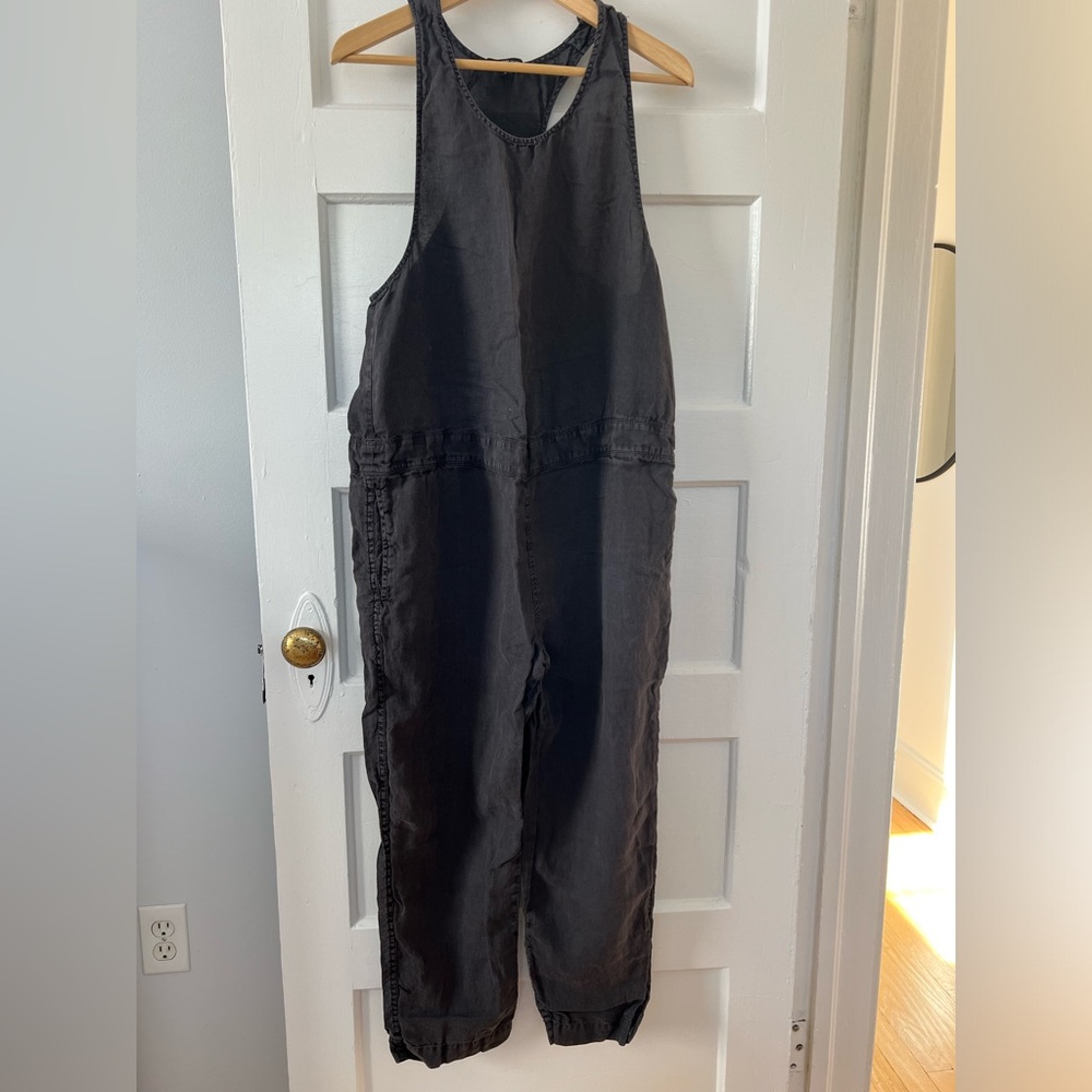 James Perse linen racerback romper - size 2